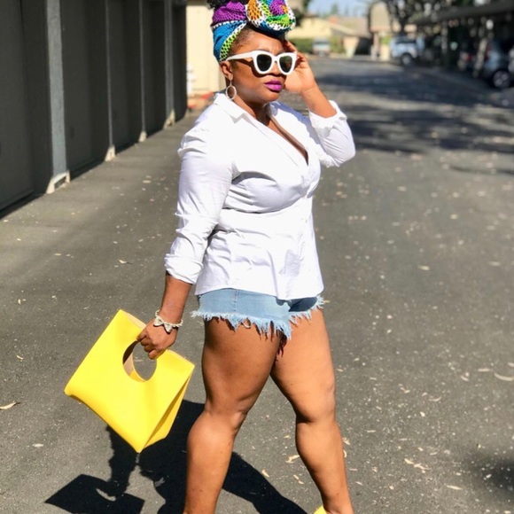 HOXIS Vintage Minimalist Handbag Clutch || Green - Picture 9 of 10